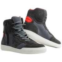 Dainese Metropolis Bottes De Moto Carbone Rouge Fluo 40