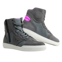 Dainese Metropolis Lady Bottes De Moto Anthracite Fuchsia 37