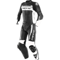 Dainese Mistel 2pcs Combinaison En Cuir Noir Mat Blanc Noir Mat 54