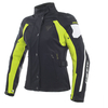 Dainese Rain Master D-Dry Lady Veste Noir Gris Jaune Fluo 38