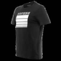 Dainese Stripes T-Shirt Black White 2XL