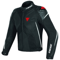 Dainese Super Rider D-Dry Veste Noir Blanc Rouge 44