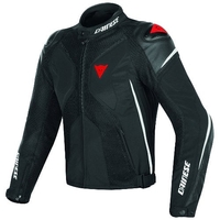 Dainese Super Rider D-Dry Veste Noir Blanc Rouge 46