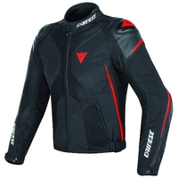 Dainese Super Rider D-Dry Veste Noir Noir Rouge Fluo 46