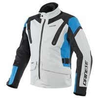 Dainese Tonale D-Dry Veste De Moto Textile Glacier Gris Bleu Noir 48
