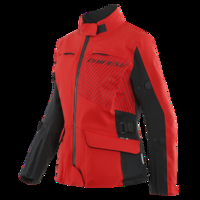 Dainese Tonale Lady D-Dry XT Tour Red Lava Red Black Motorcycle Jacket 42