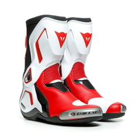 Dainese Torque 3 Out Bottes De Moto Noir Blanc Rouge Lava 40