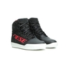 Dainese York Lady D-WP Chaussures De Moto Carbone Foncé Rouge 40