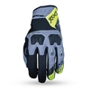 Five GT3 WR Gants De Moto Gris Jaune Fluo M