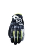 Five RS-C Gants Blanc Jaune Fluo S