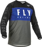 FLY Racing F-16 Jersey Blue Grey Black L