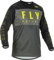 FLY Racing F-16 Jersey Grey Black Hi-Vis 2XL