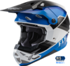 FLY Racing Formula Cp Rush Helmet Black Blue White M