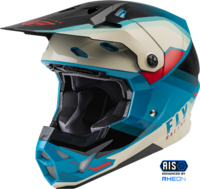 FLY Racing Formula Cp Rush Helmet Black Stone Dark Teal 2XL