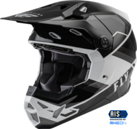 FLY Racing Formula Cp Rush Helmet Grey Black White M