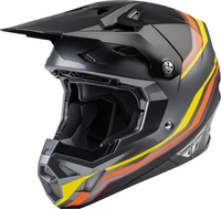 FLY Racing Formula Cp S.E. Speeder Helmet Black Yellow Red L
