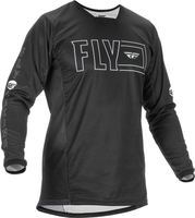FLY Racing Kinetic Fuel Jersey Black White XL