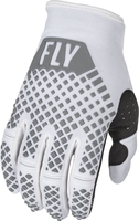 FLY Racing Kinetic Gloves White L