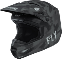 FLY Racing Kinetic S.E. Tactic Ece Helmet Grey Camo M