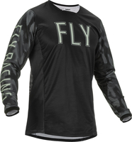 FLY Racing Kinetic S.E. Tactic Jersey Black Grey Camo 2XL
