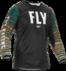 FLY Racing Kinetic Wave Jersey Black Rum L