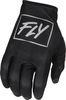 FLY Racing Lite Gloves Black Grey S