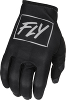 FLY Racing Lite Gloves Black Grey S