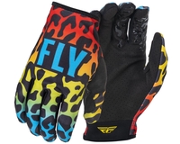 FLY Racing Lite S.E. Exotic Gloves Red Yellow Blue M