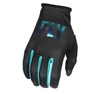 Fly Racing Lite Women Black-Aqua Gloves L