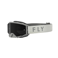 FLY Racing Zone Pro Goggle Grey W Darkoke Lens