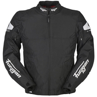 Furygan Atom Vented Black White XL