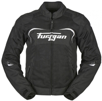 Furygan Cyane Vented Lady Black White S