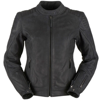 Furygan Debbie Lady Veste De Moto En Cuir Noir XL