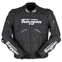 Furygan Raptor Evo 2 Black White Motorcycle Jacket 2XL