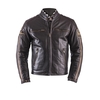 Helstons ACE Fender Veste De Moto En Cuir Marron L