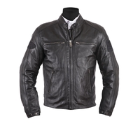 Helstons ACE Rag Veste De Moto En Cuir Noir Noir L