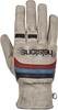 Helstons Bora Gants Moto D’hiver En Cuir Beige Bleu Rouge T10