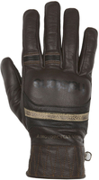 Helstons Bora Gants Moto D’hiver En Cuir Marron Beige T11