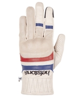 Helstons Bull Air Summer Leather Mesh Beige Blue Red Gloves T11