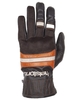 Helstons Bull Air Summer Leather Mesh Brown Beige Orange Gloves T13