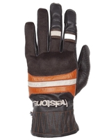 Helstons Bull Air Summer Leather Mesh Brown Beige Orange Gloves T13