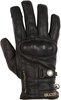 Helstons Burton Gants Moto D’hiver En Cuir Noir Noir T12