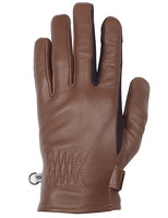 Helstons Candy Ete Choco Blue Leather Gloves T8