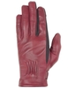 Helstons Candy Summer Leather Burgundy Grey Gloves T8