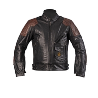 Helstons Chuck Buffle & Vachette Black Camel L