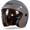 Helstons Corporate Casque Moto En Fibre De Carbone Gris S