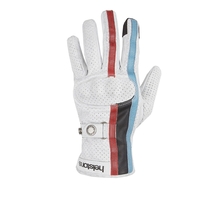 Helstons Eagle Air Summer Leather White Blue Black Red Gloves T11