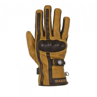 Helstons Eagle Gants Moto En Cuir Été Or Marron T11