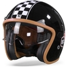 Helstons Flag Casque Moto En Fibre De Carbone Noir 2XL