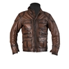 Helstons Hunt 2 Tone Veste Moto En Cuir Marron L
